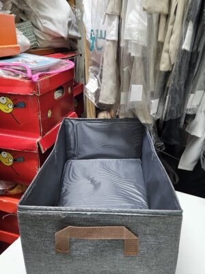 Caja organizadora gris
